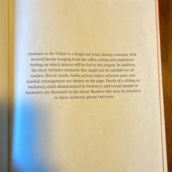 Assistant to the Villain paperback - Picture 3 of 3